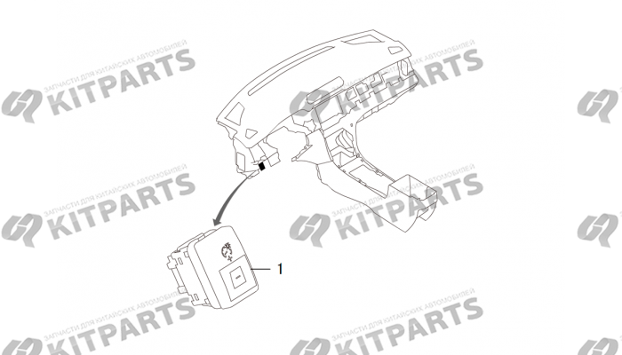 Переключатель освещения Haval