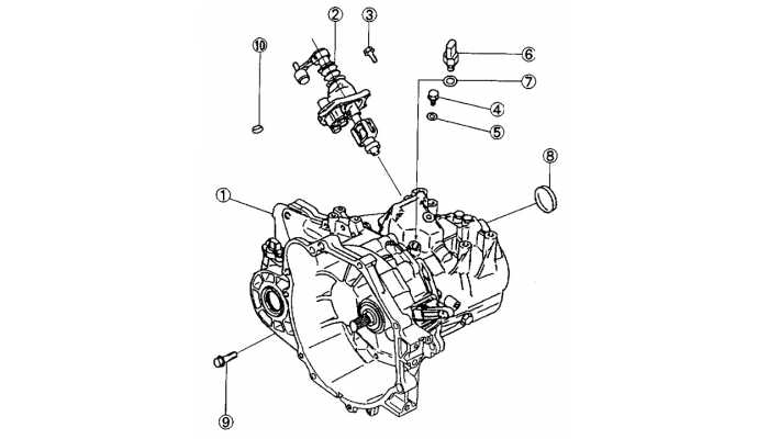 Механизм переключения передач BYD F3 (F3R)